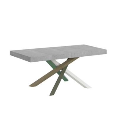 Table extensible 90x130/234 cm Volantis Premium Ciment structure 4/A