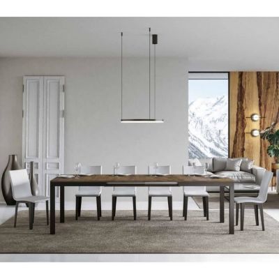 Table extensible - Everyday Evolution - 180 - Noyer - 440 cm