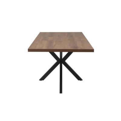 Table extensible KALVANO 160 à 200 cm Chene foncé Plateau 40 mm Design ...