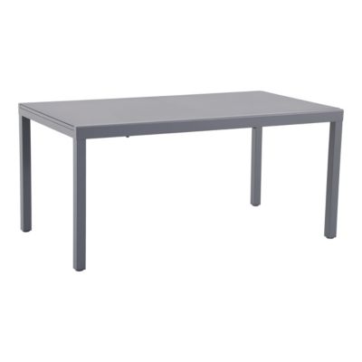 Table Jardin Extensible Aluminium et Verre Trempé Alga - DCB Garden