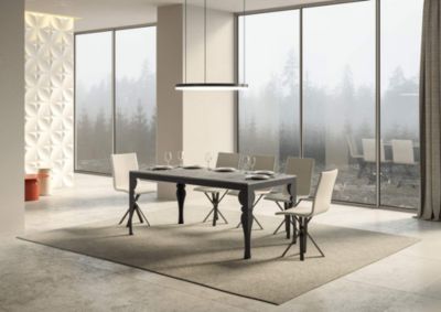 Table extensible PAXON Evolution 160 - Finition béton - 420 cm