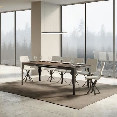 Table extensible PAXON Evolution 180 - Noyer - Jusqu'à 440 cm