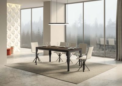 Table extensible PAXON Evolution 180 - Noyer - Jusqu'à 440 cm