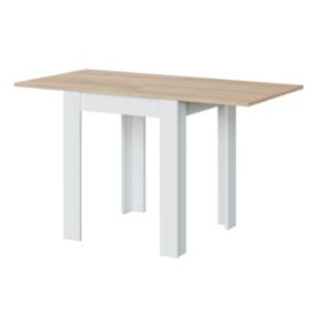 Table extensible système d'ouverture en livre - L67 cm