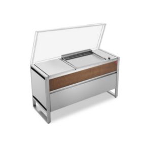 Table Fermée OASI 142C + Plancha OASI 55 Electrique