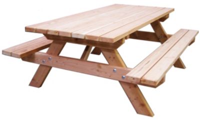 Table forestière Munich en douglas l.190 cm 6 personnes