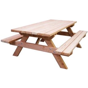 Table forestière Munich en douglas l.190 cm 6 personnes