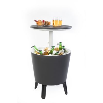 Table glacière cool bar, table cocktail en résine - 30L - KETER