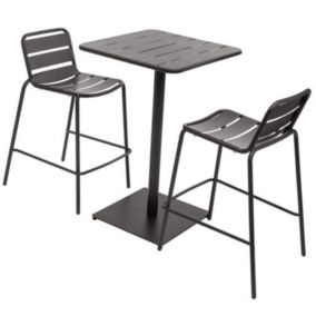 Table haute avec tabourets design Phuket