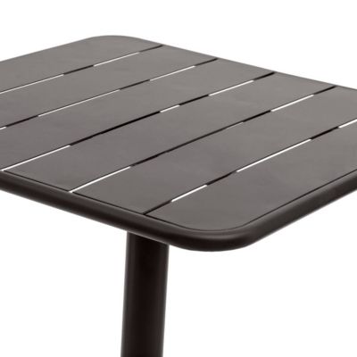 Table haute de jardin Phuket Graphite - Hespéride