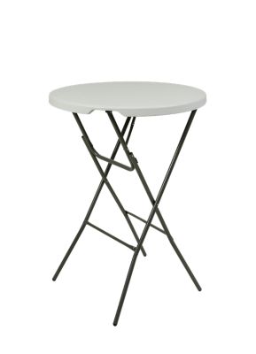 Table haute - mange debout pliant en acier Ø.80 x H.110 cm