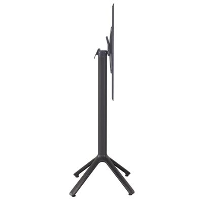 Table haute pliable Nemo pour intérieur/extérieur blanc 60x60 - Restootab