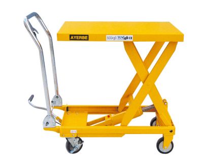 Table hydraulique 500 kg, 935x450 mm, hauteur de levée 900 mm