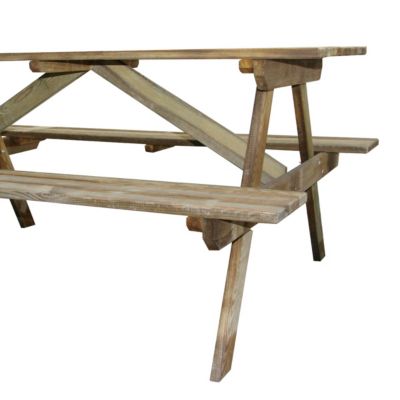 Table jardin en bois 4 places Marly