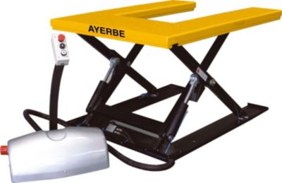 Table élévatrice électrohydraulique en U, 1000 kg, hauteur 780 mm