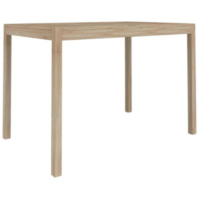 Table à manger 110x70x75 cm bois d'acacia solide vidaXL
