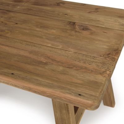 Table à manger 140x75cm pin recyclé