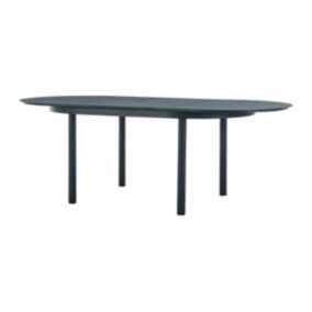 Table à manger de jardin extensible en aluminium L.170/240 cm - Anthracite - LOTTYS de MYLIA