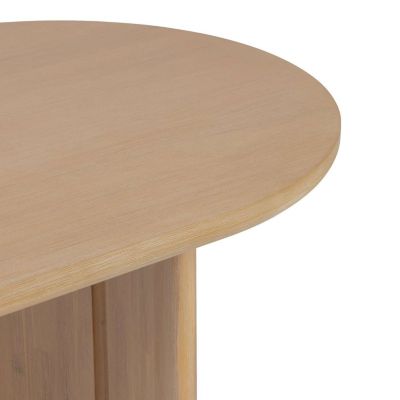 Table à manger en bois pour 6 personnes LOUSADA - Beige