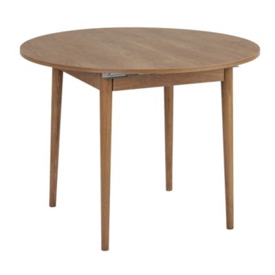 Table à manger extensible en bois "Viona" 100 x 100 x 75 cm  Le chêne de Kafka