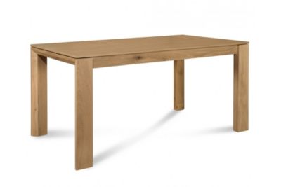 Table à manger extensible en chêne naturel L160/247 - FILIGRAME