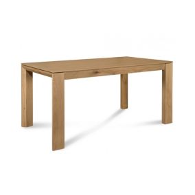 Table à manger extensible en chêne naturel L160/247 - FILIGRAME