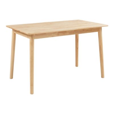 Table à manger Klijori pour 4 personnes 120 x 70 x 74 cm naturel en.casa
