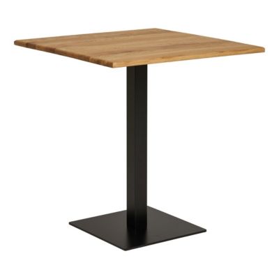 Table à Manger Lignano, Marron, Panneau d'Aggloméré Mélaminé, 70x70x75 ...