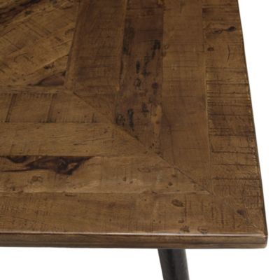 Table à manger rect. 220x100cm formes géométriques