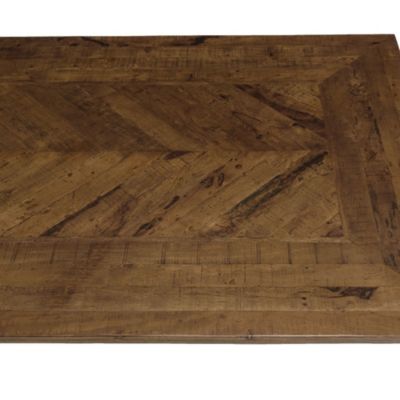 Table à manger rect. 220x100cm formes géométriques