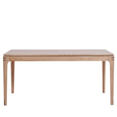 Table à manger rectangulaire extensible en bois L156/230 10 personnes  - BONIE