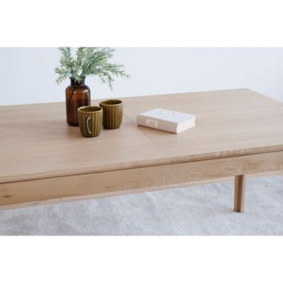 Table à manger rectangulaire extensible en bois L156/230 10 personnes  - BONIE