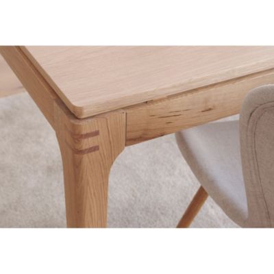 Table à manger rectangulaire extensible en bois L156/230 10 personnes  - BONIE