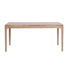 Table à manger rectangulaire extensible en bois L160/234 10 personnes - BONIE