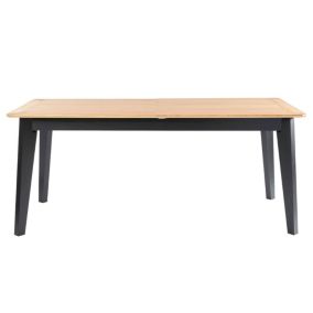 Table à manger rectangulaire extensible en chêne L180/260 - JOYCE