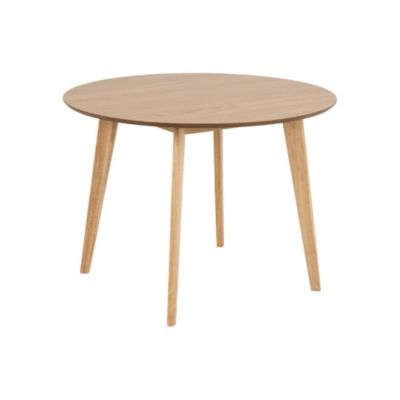 Table à manger ronde en bois D105 chêne - LETA