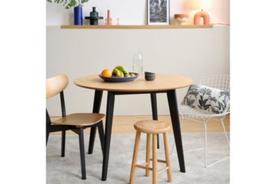 Table à manger ronde en bois D105 - LETA