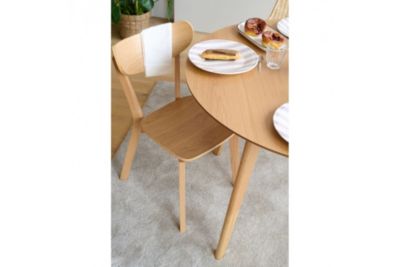 Table à manger ronde en bois D105 - LETA