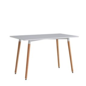 Table à manger scandinave 4 pers Wilsa Indoor