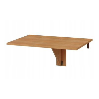 Table murale pliable étagère rabattable 100x70 Aulne Modèle- HOMNI 8 Table pliante