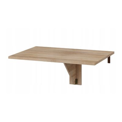 Table murale pliable étagère rabattable 100x70 Chêne Sonoma Modèle- HOMNI 8 Table pliante