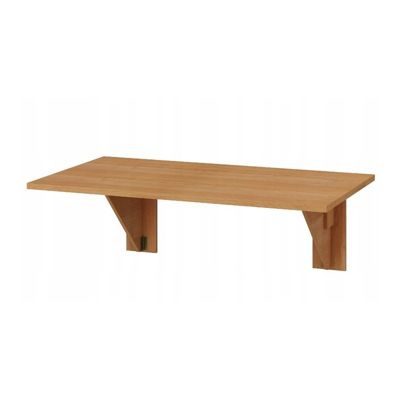 Table murale pliable étagère rabattable 130x70 Aulne Modèle- HOMNI 9 Table pliante