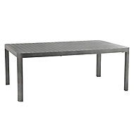 Table Paradize extensible graphite 255 x 120 cm