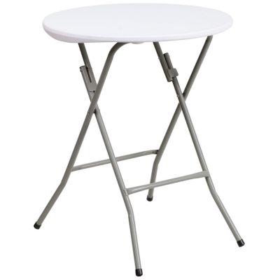 Table pliante mange debout Diamètre 80 cm x Hauteur 110 cm