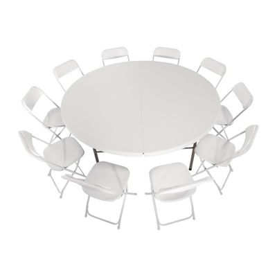 Table pliante ronde 1,8 m - Bolero