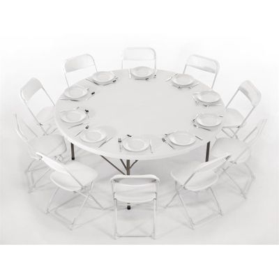 Table pliante ronde 1,8 m - Bolero