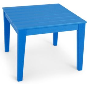 Table pour Enfants avec Structure Robuste Table Activités avec Surface Imperméable Table étude Polyvalente Bleu