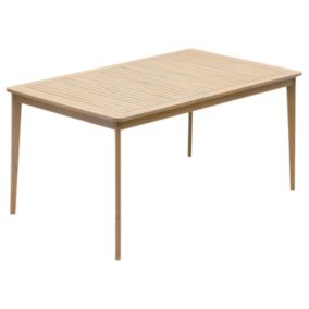 Table rectangulaire 160cm en acacia SIMILAN - HAPPY GARDEN