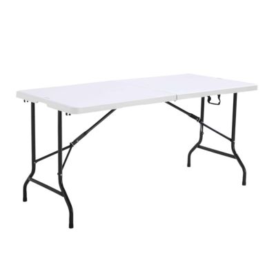 Table rectangulaire 6 personnes 162 cm  Oviala