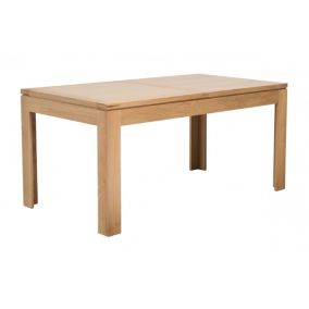 Table rectangulaire extensible en chêne clair L160/240 - BOSTON